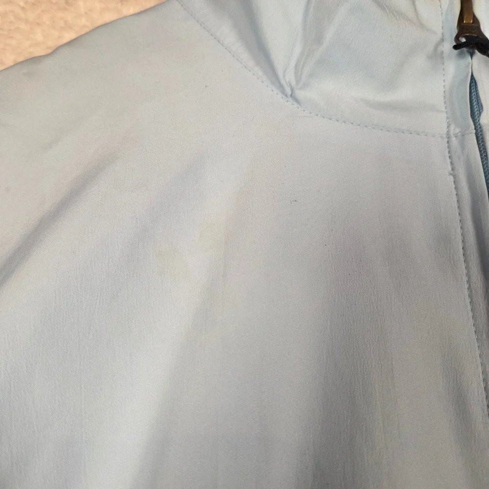 PGA TOUR PERFORMANCE Men's Light Blue Black 1/2 Zip Golf Jacket XL - Picture 5 of 8
